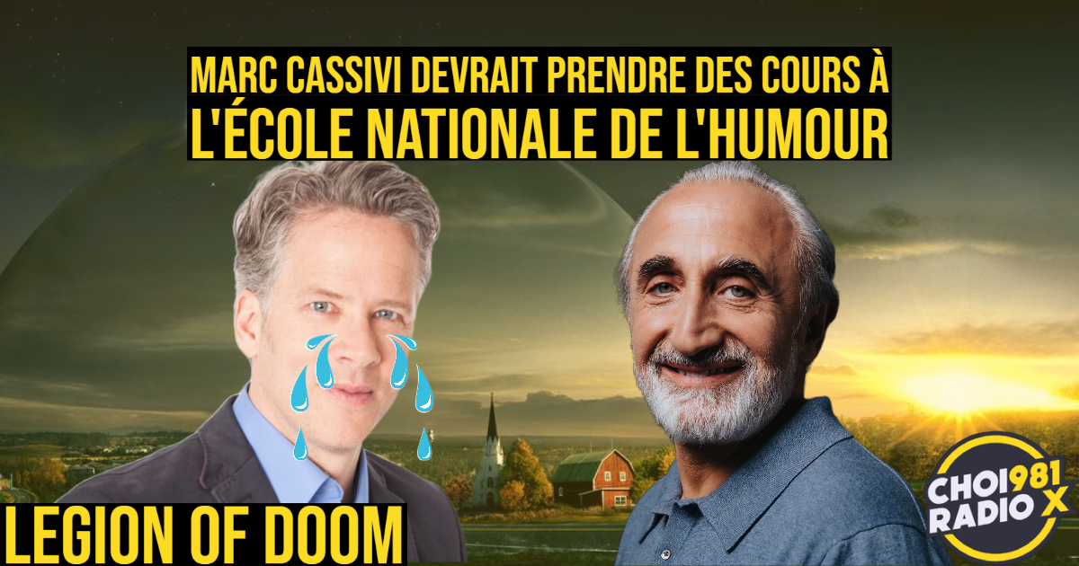 L’accent québécois, c’est dégueulasse Radio X