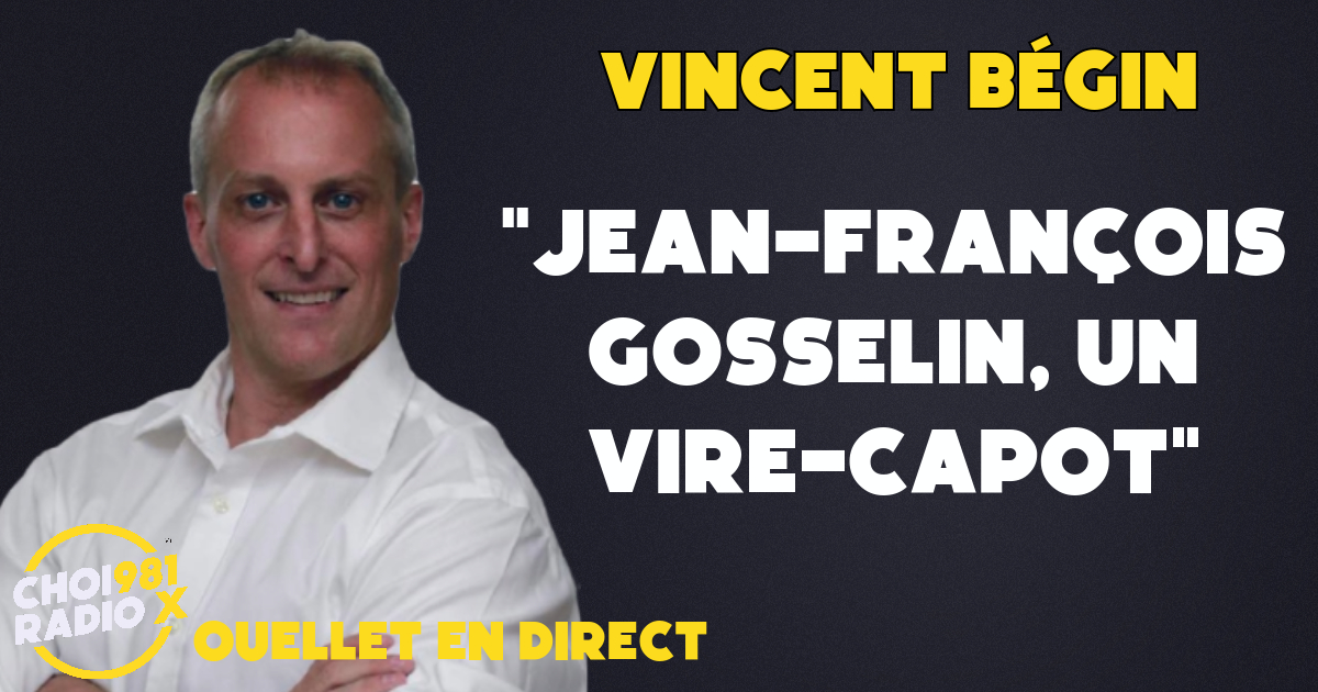 JeanFrançois Gosselin, c’était capitaine antitramway Radio X