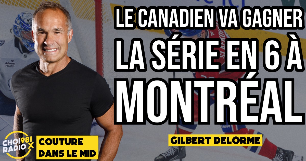 Le Canadien va gagner la série en 6 à Montréal episode artwork