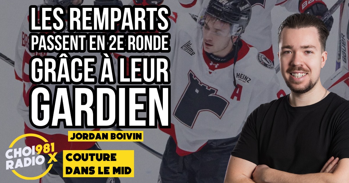 Les Remparts passent en 2e ronde grâce à leur gardien episode artwork