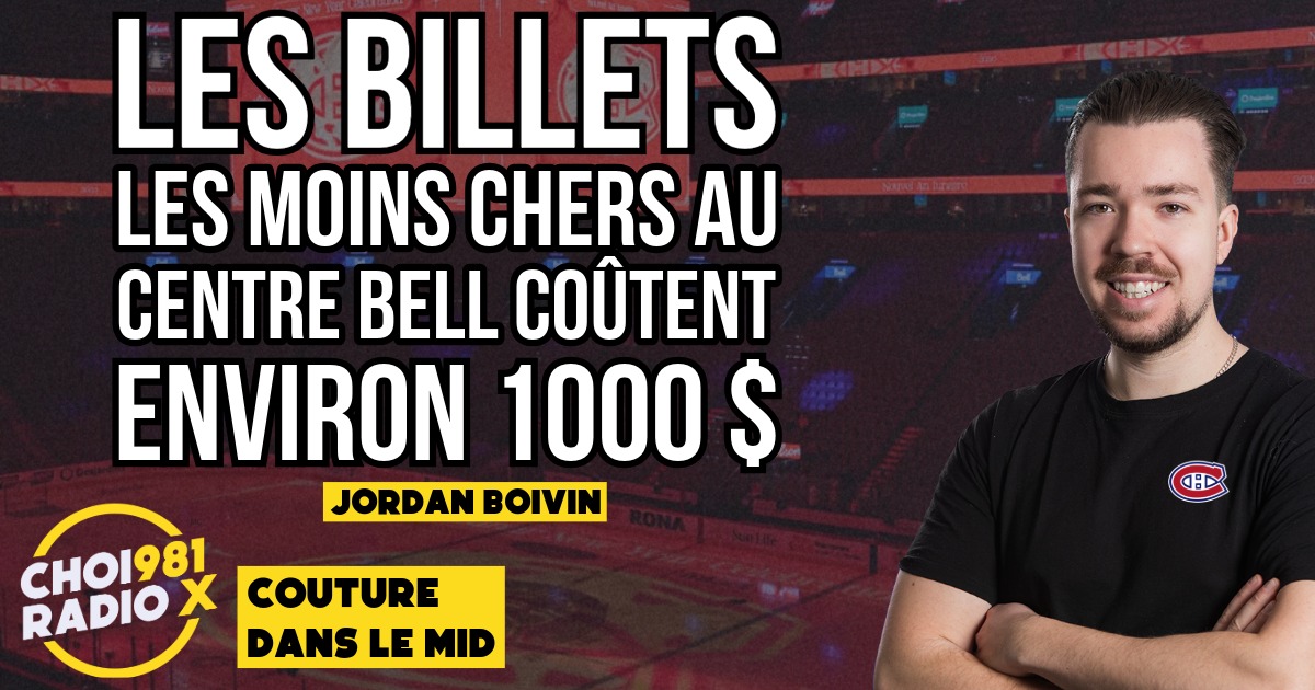 Les billets les moins chers au Centre Bell coûtent environ 1000 $ episode artwork
