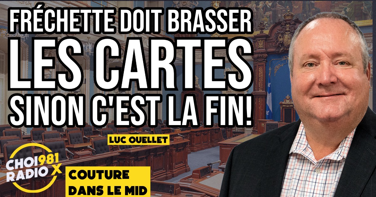 Fréchette doit brasser les cartes sinon c’est la fin! episode artwork