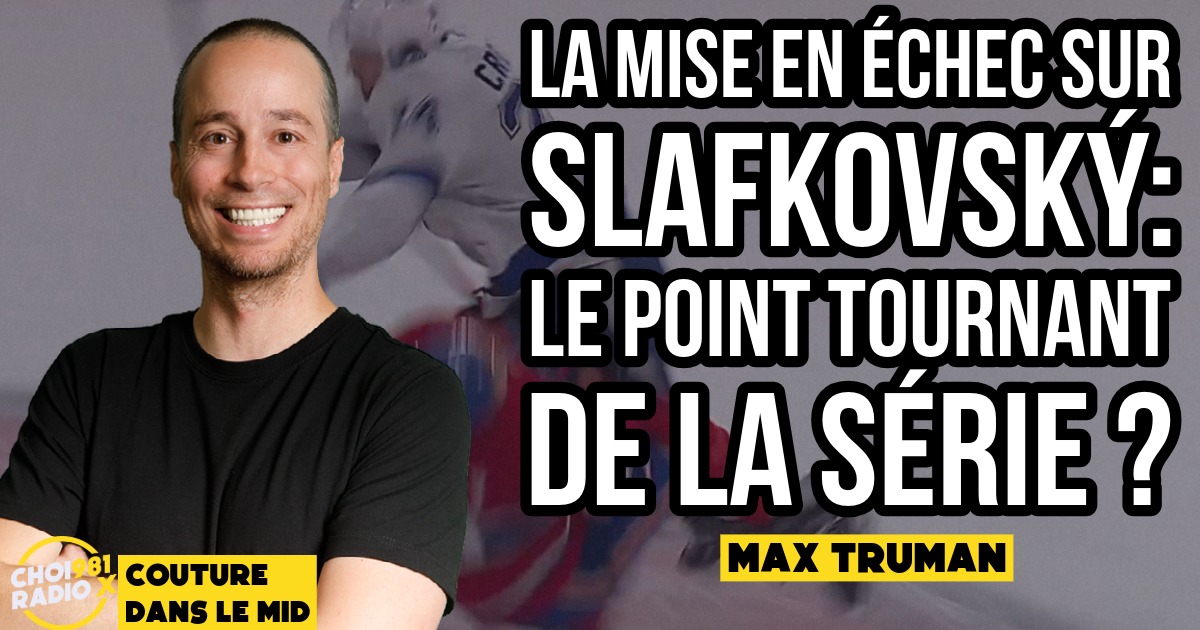 La mise en échec sur Slafkovský: le point tournant de la série? episode artwork