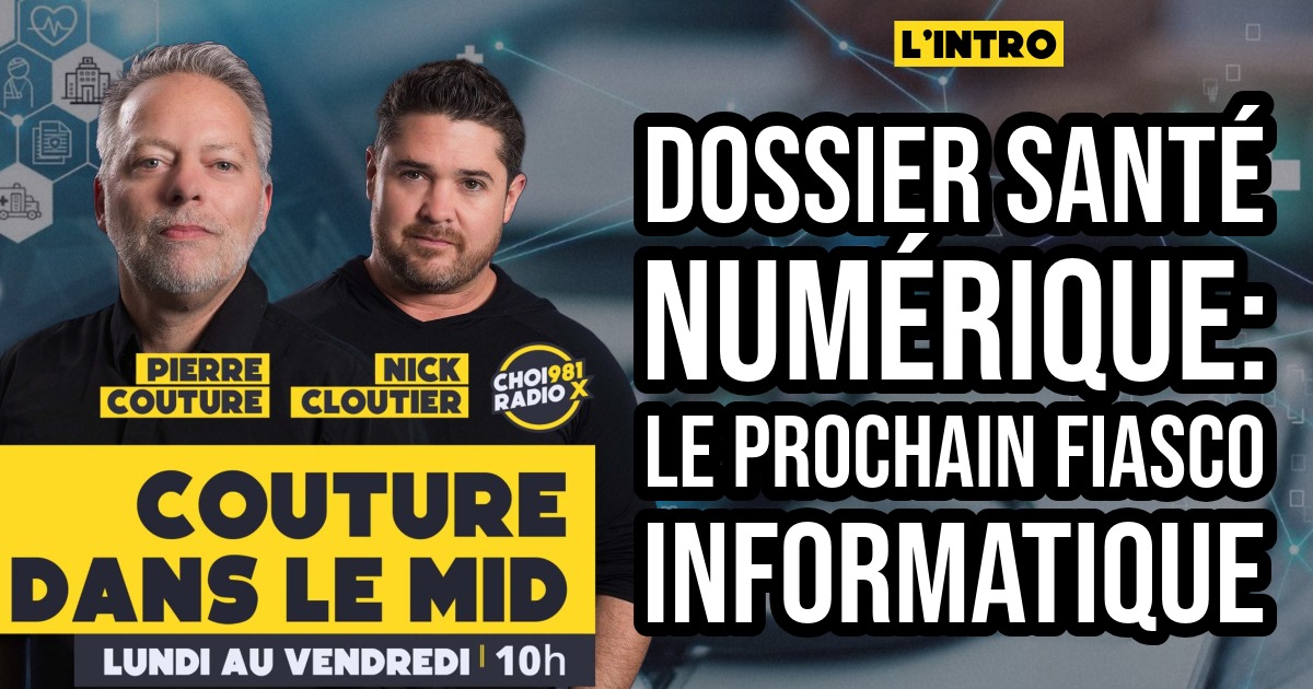 Dossier santé numérique:  le PROCHAIN FIASCO INFORMATIQUE episode artwork