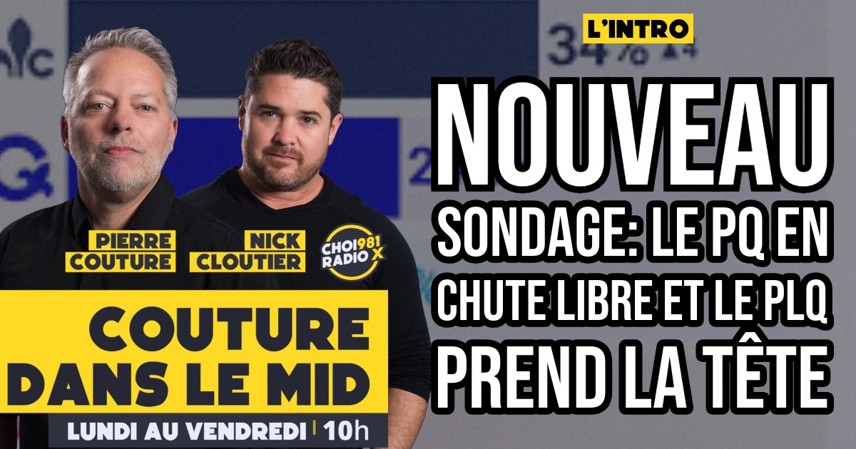 Nouveau sondage : le PQ en chute libre et le PLQ prend la tête episode artwork