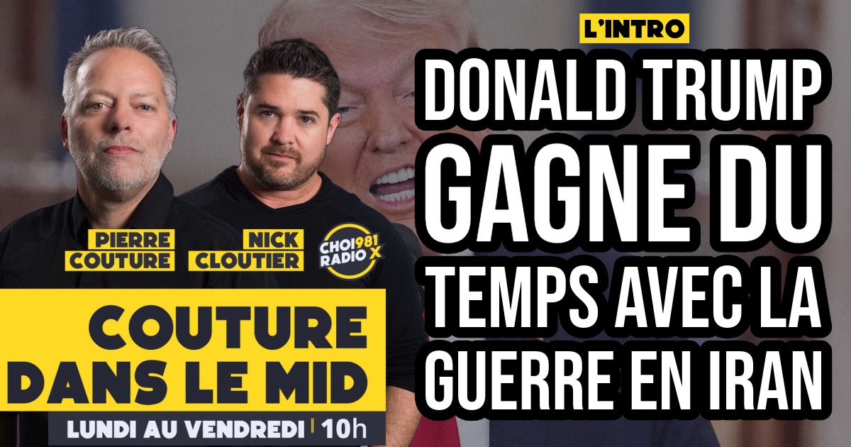 Trump gagne du temps avec la guerre en Iran