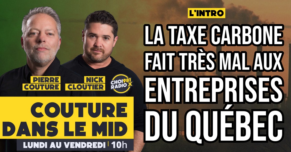 La taxe carbone fait très mal aux entreprises du Québec