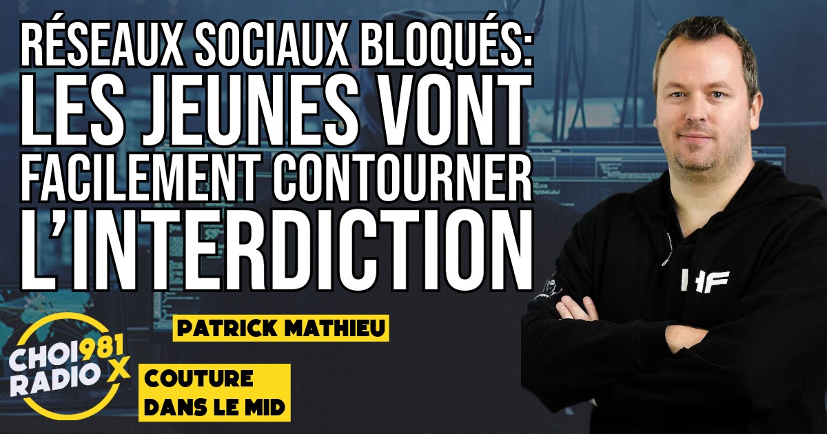 Réseaux sociaux bloqués : les jeunes vont facilement contourner l’interdiction episode artwork