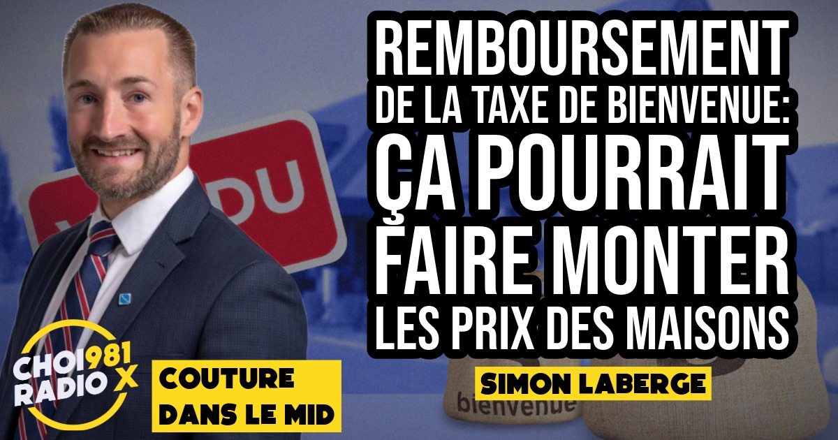 Remboursement de la taxe de bienvenue: ça pourrait faire monter les prix des maisons episode artwork