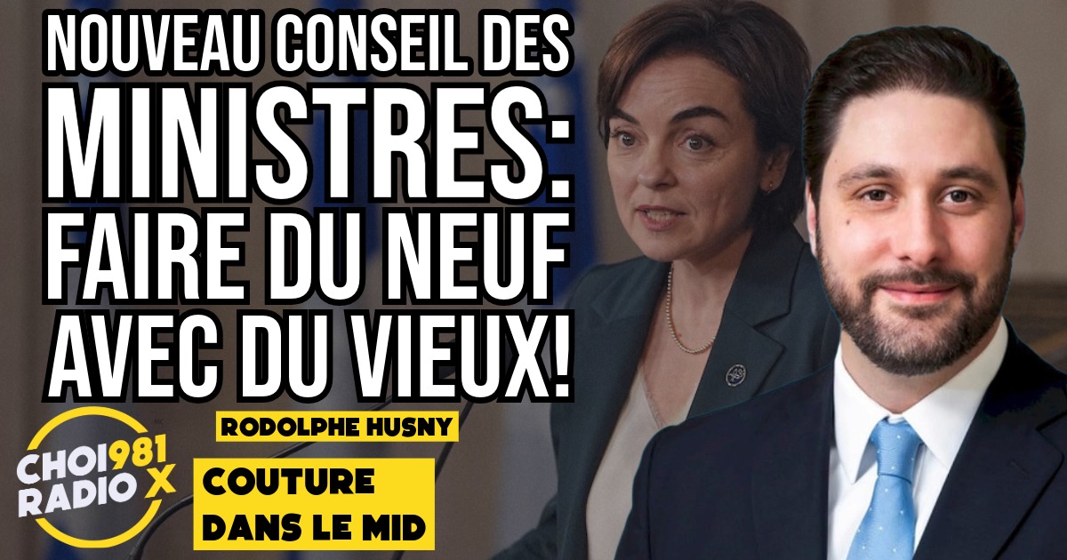 Nouveau conseil des ministres: faire du neuf avec du vieux!