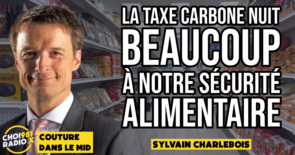 La taxe carbone nuit beaucoup à notre sécurité alimentaire