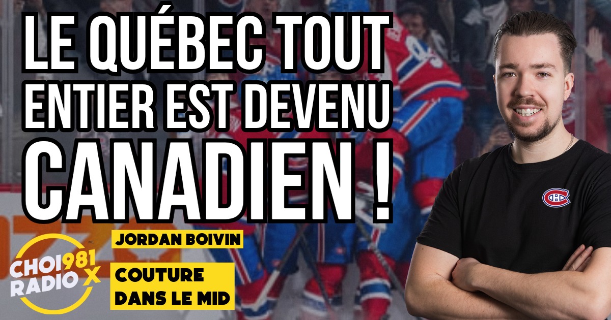 Le Québec tout entier est devenu canadien !