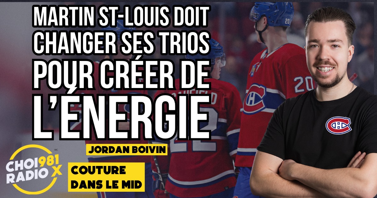 Martin St-Louis doit changer ses trios pour créer de l’énergie episode artwork