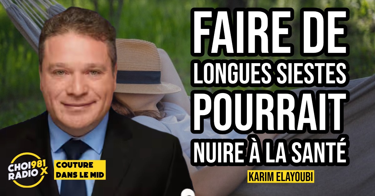 Faire de longues siestes pourrait nuire à la santé episode artwork