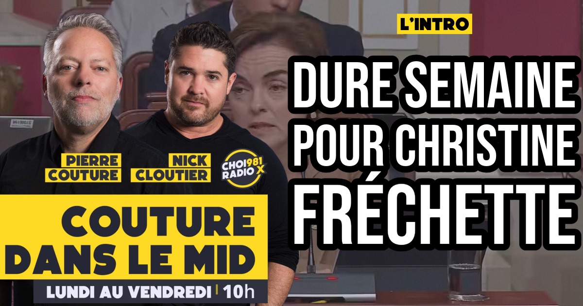 Dure semaine pour Christine Fréchette. episode artwork