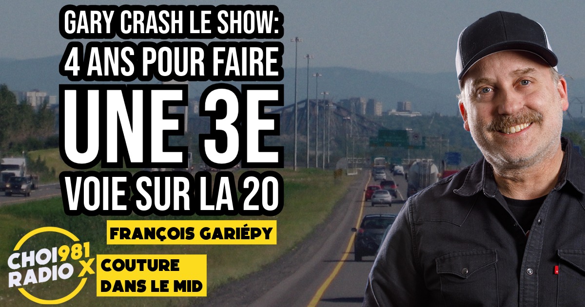 Gary crash le show: 4 ans pour faire une 3e voie sur la 20 episode artwork