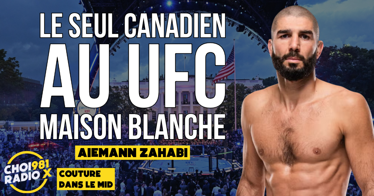 Aiemann Zahabi: Le SEUL Canadien au UFC Maison Blanche! episode artwork