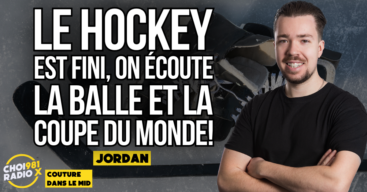 Jordan Boivin: Le hockey est fini, on écoute la balle et la Coupe du Monde! episode artwork