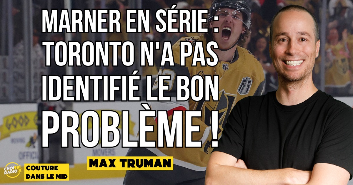 Marner en série : Toronto n’a pas identifié le bon problème ! episode artwork