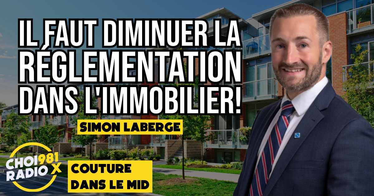Simon Laberge: Il faut diminuer la réglementation dans l’immobilier! episode artwork