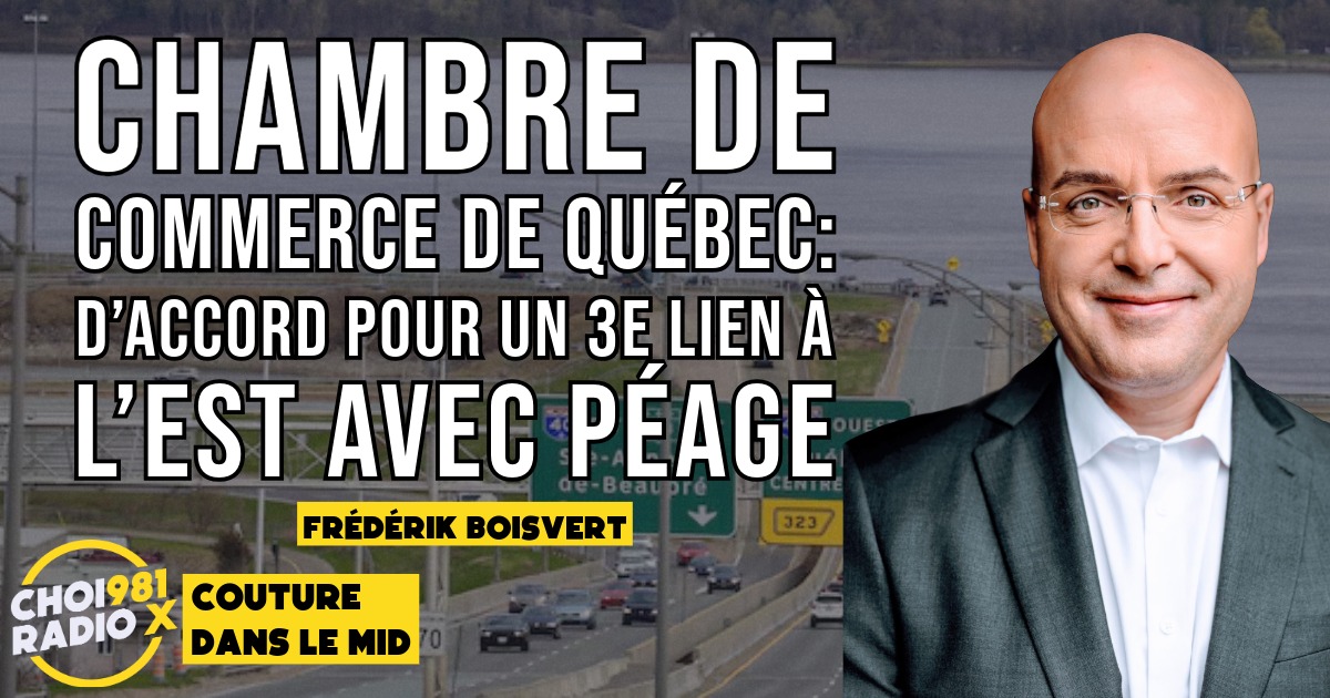 Chambre de commerce : d’accord pour un 3e lien à l’est avec péage. episode artwork