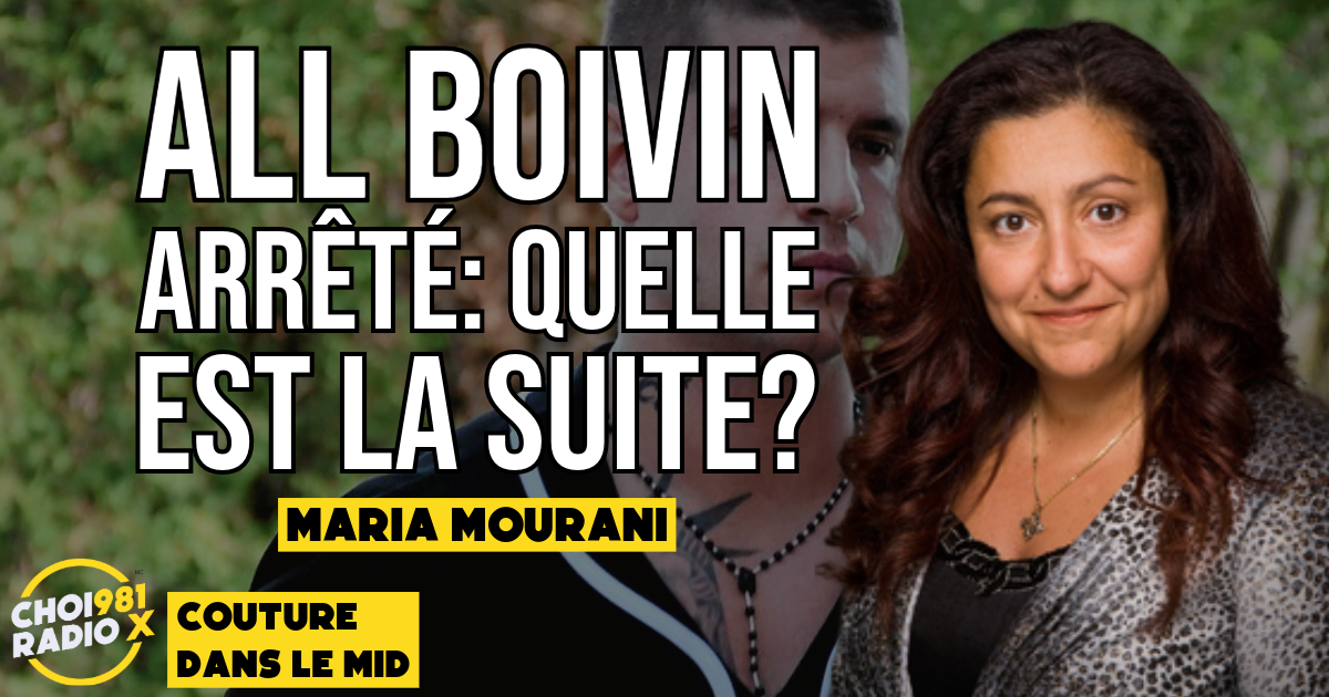 Maria Mourani | All Boivin arrêté: Quelle est la suite? episode artwork