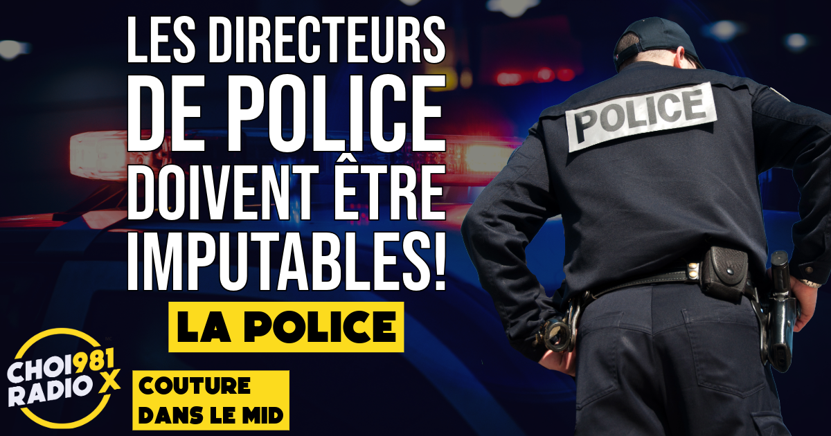 La Police: Les directeurs de police doivent être IMPUTABLES! episode artwork