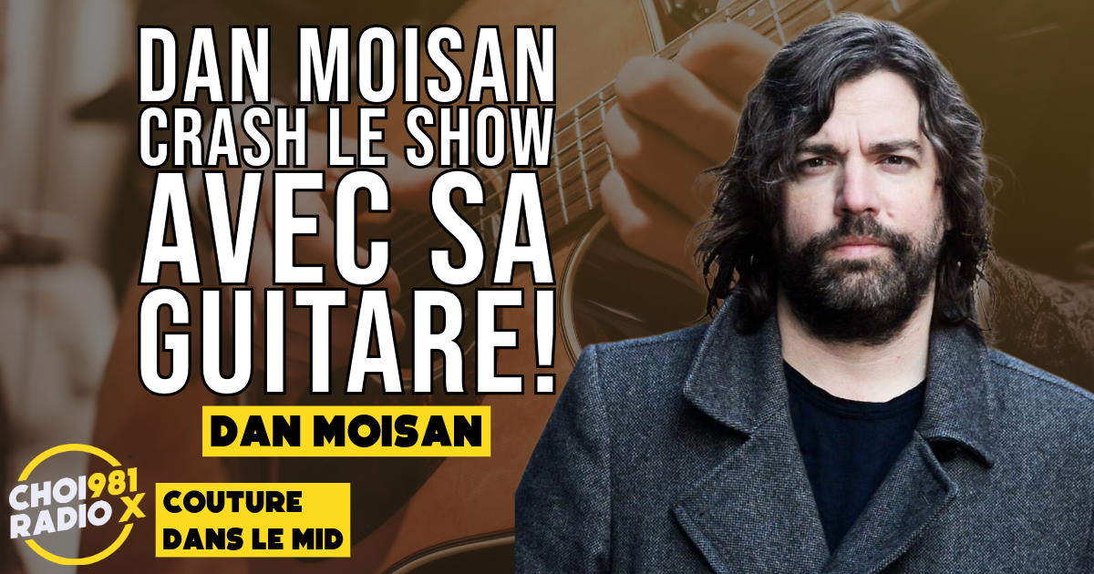 Dan Moisan crash le show avec sa guitare! episode artwork