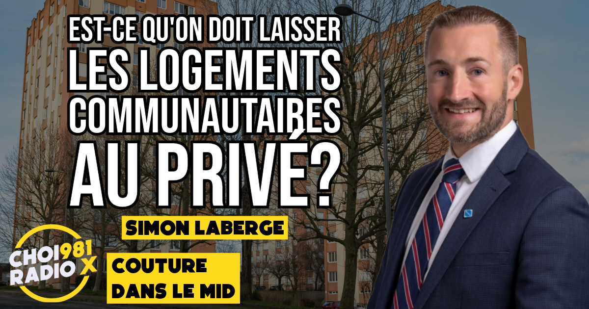 Simon Laberge: Est-ce qu’on doit laisser les logements communautaires au privé? episode artwork