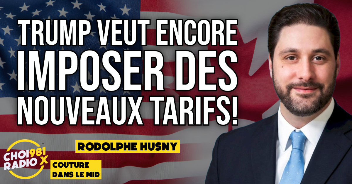 Rodolphe Husny: Trump veut ENCORE imposer des nouveaux tarifs! episode artwork