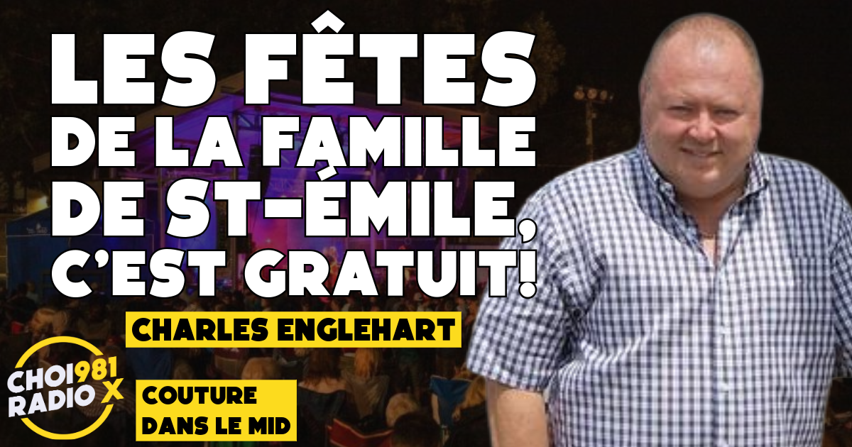 Charles Englehart: Les fêtes de la famille de St-Émile, c’est GRATUIT! episode artwork