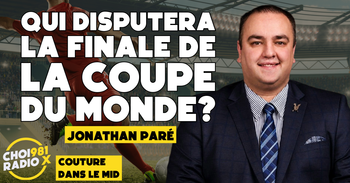 Jonathan Paré: Qui disputera la finale de la Coupe du Monde? episode artwork