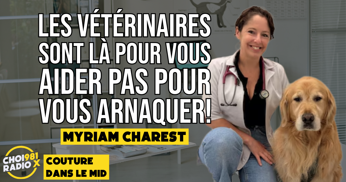 Dre Myriam Charest: Les vétérinaires sont là pour vous aider! Pas pour vous arnaquer… episode artwork