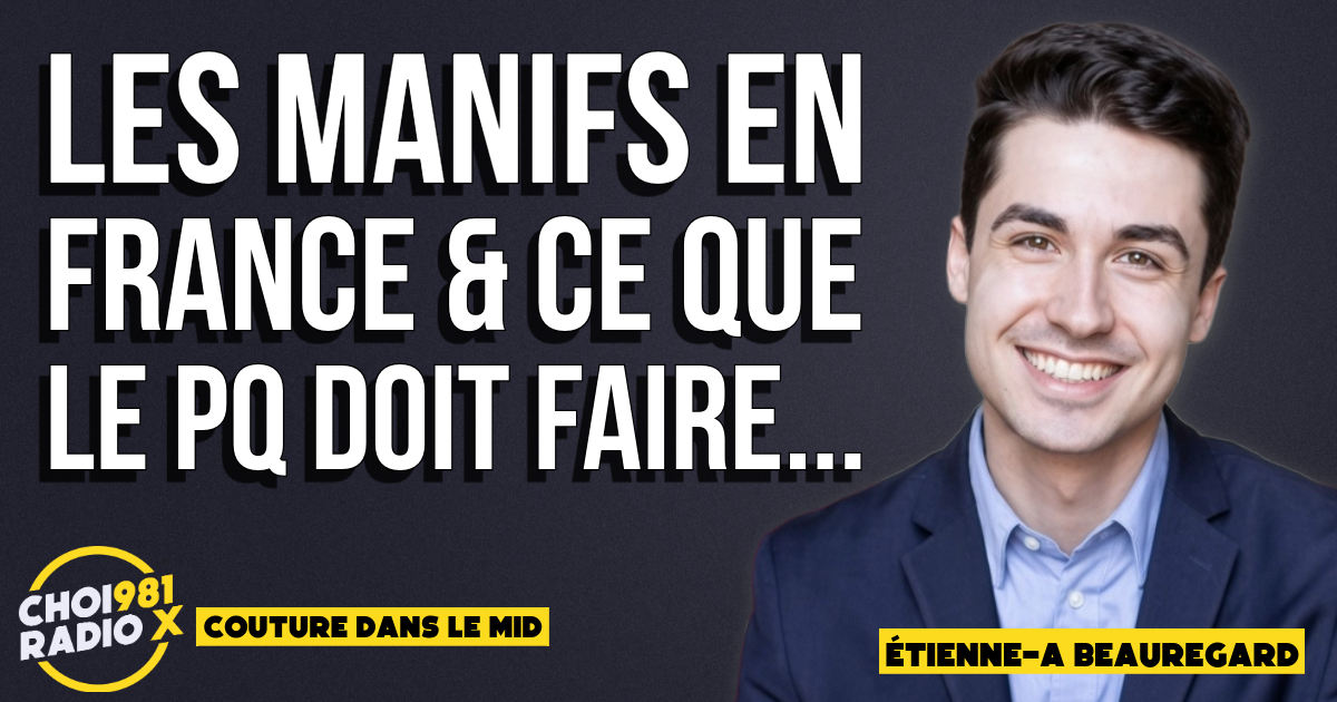 Étienne-A Beauregard : Les manifs en France & ce que le PQ doit faire ! episode artwork