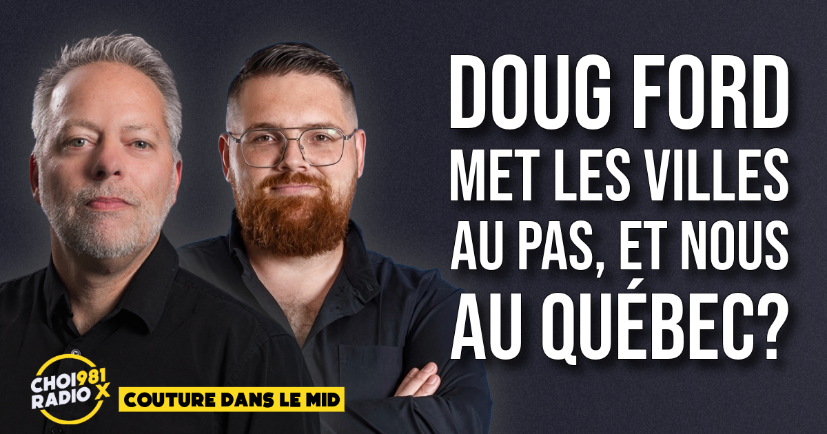 Doug Ford met les villes au pas, et nous au Québec ? episode artwork