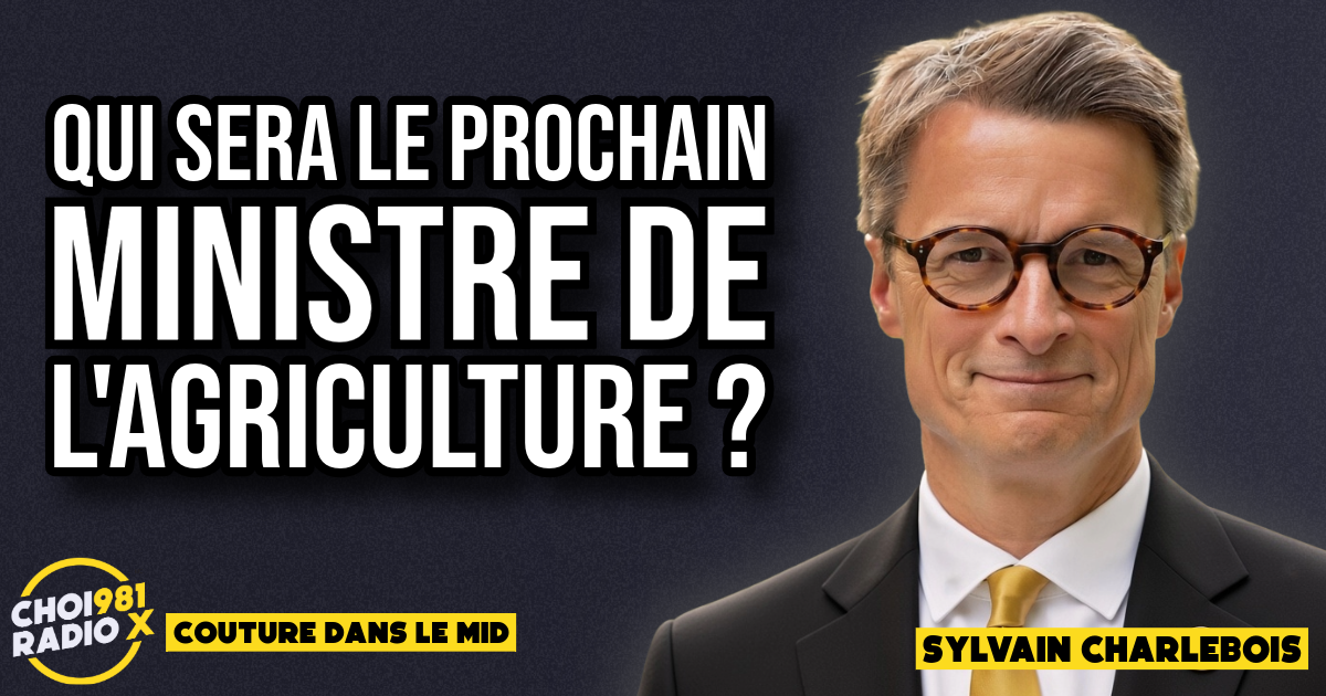 Sylvain Charlebois : Qui sera le prochain ministre de l’Agriculture ? episode artwork