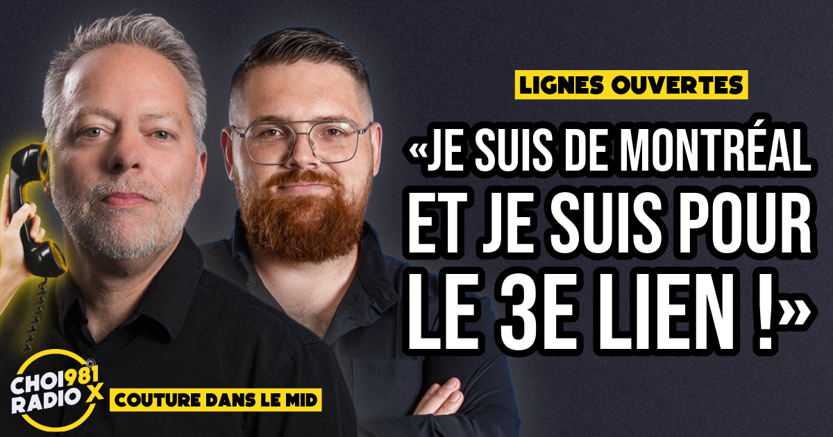 Lignes Ouvertes : «Je suis de Montréal et je suis pour le 3e lien !» episode artwork
